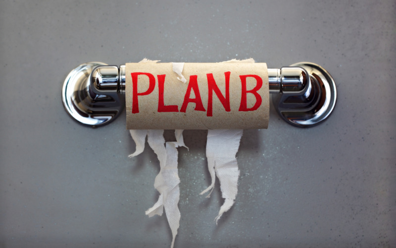 Out of toilet paper?